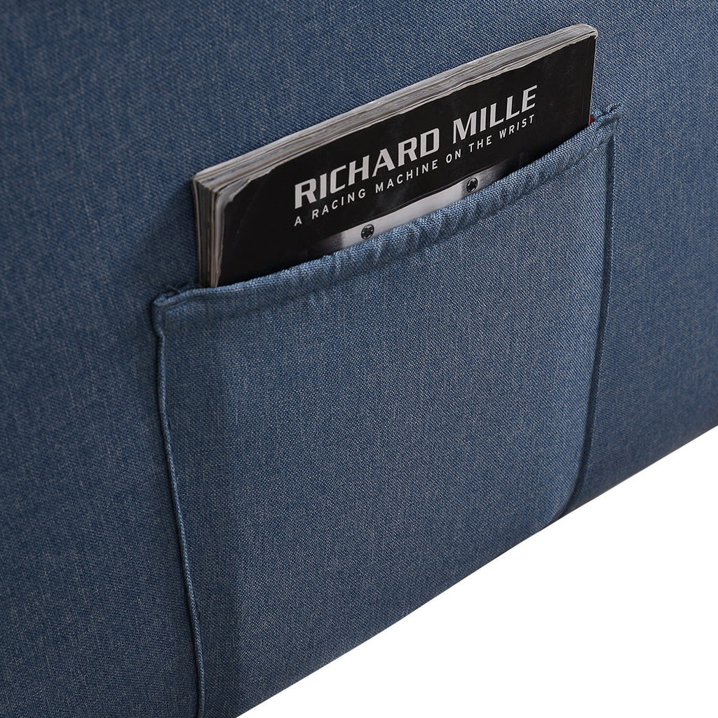 Levede Massage Chair Recliner Chairs Blue